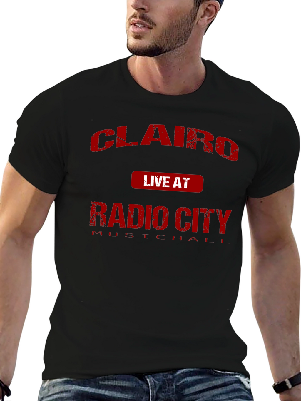 Clairo Live At Radio City Black T-Shirt