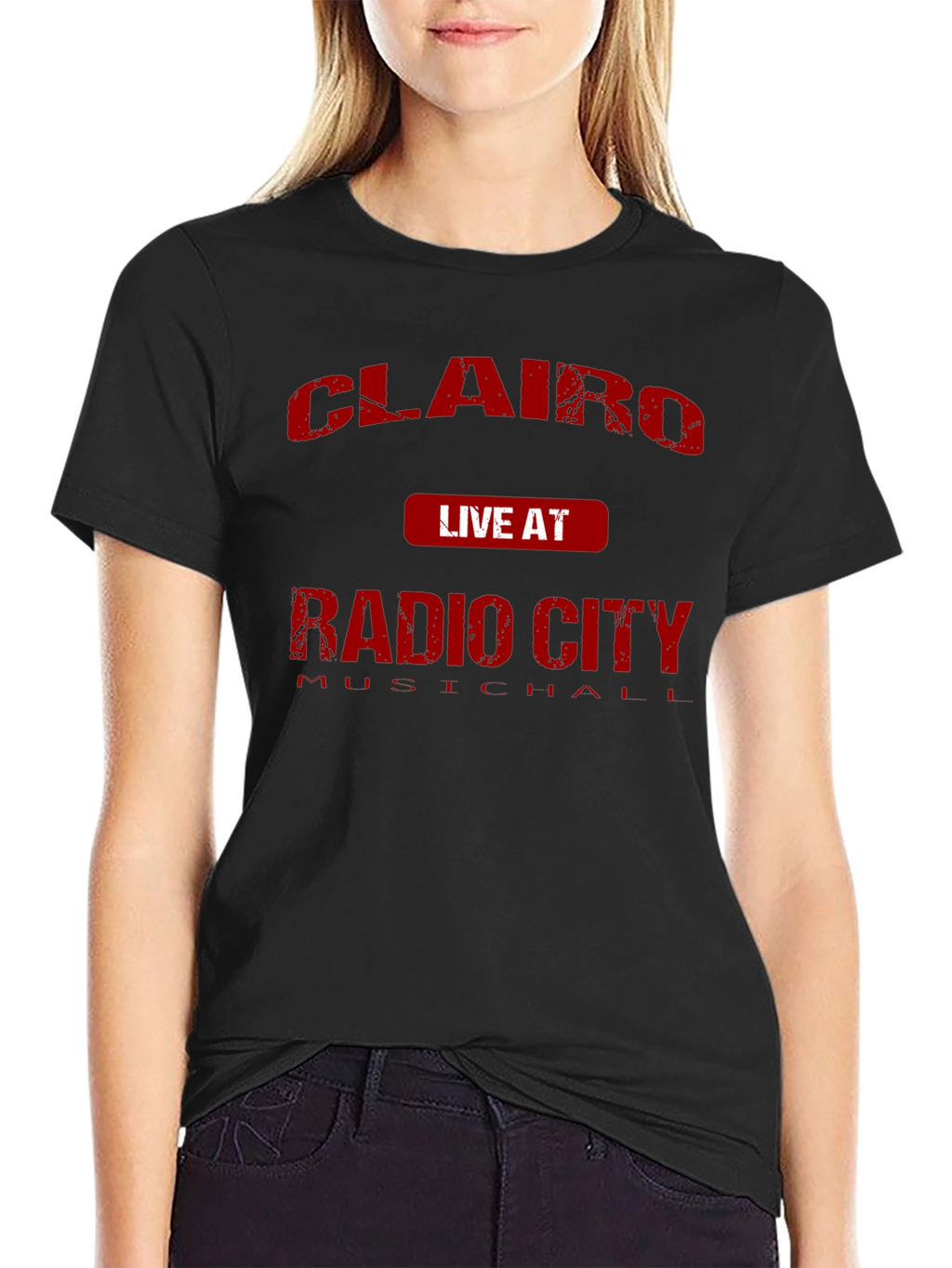 Clairo Live At Radio City Black T-Shirt