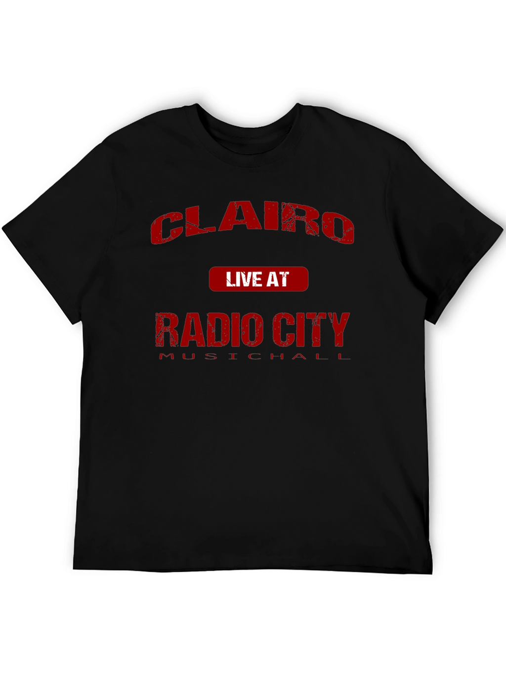 Clairo Live At Radio City Black T-Shirt