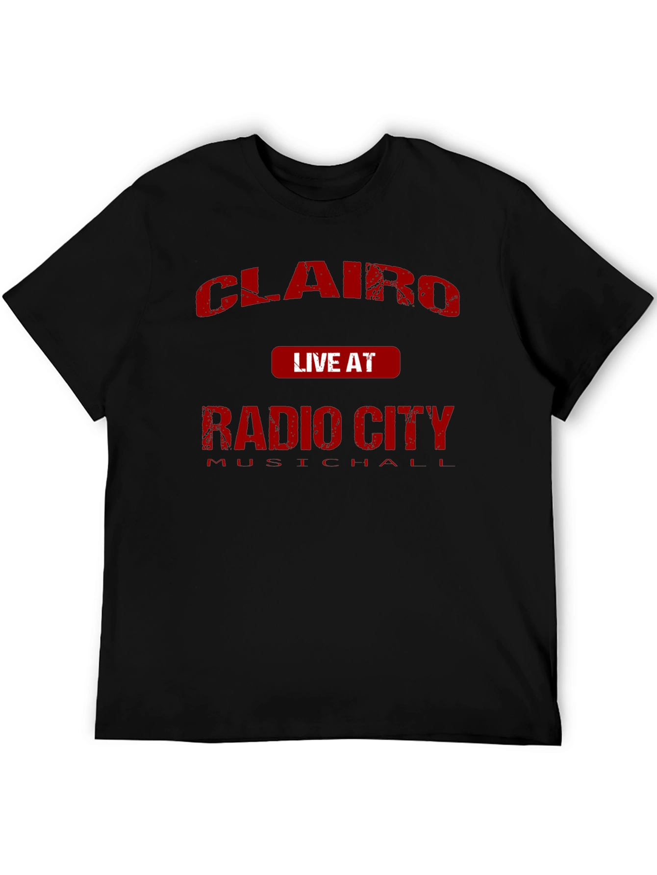 Clairo Live At Radio City Black T-Shirt