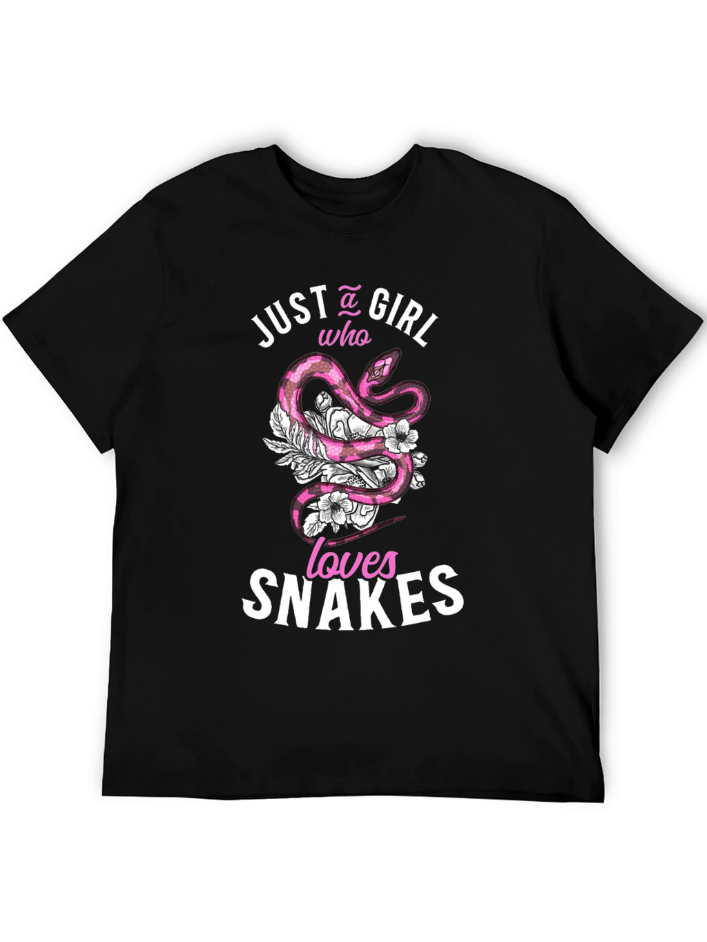 Just A Girl Who Loves Snakes T-Shirt