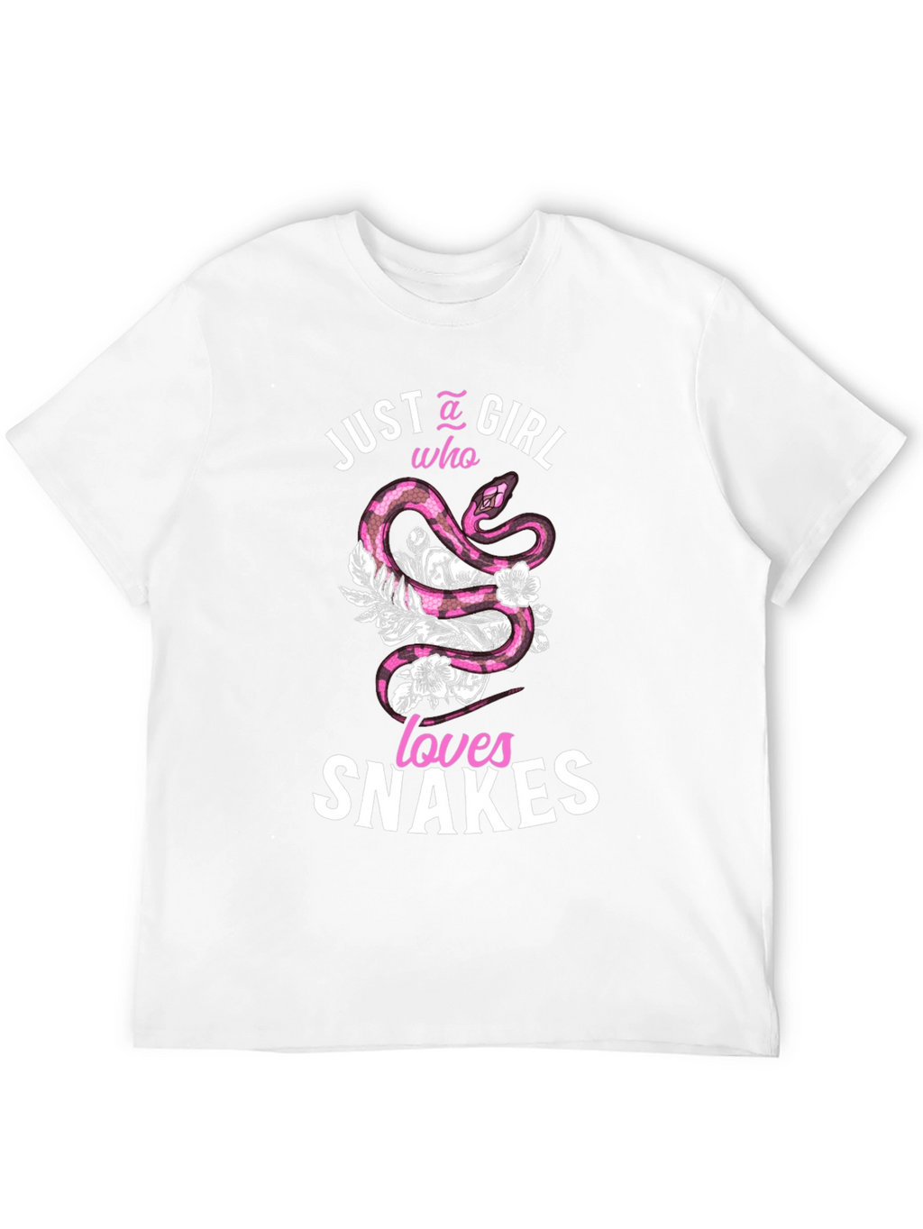 Just A Girl Who Loves Snakes T-Shirt