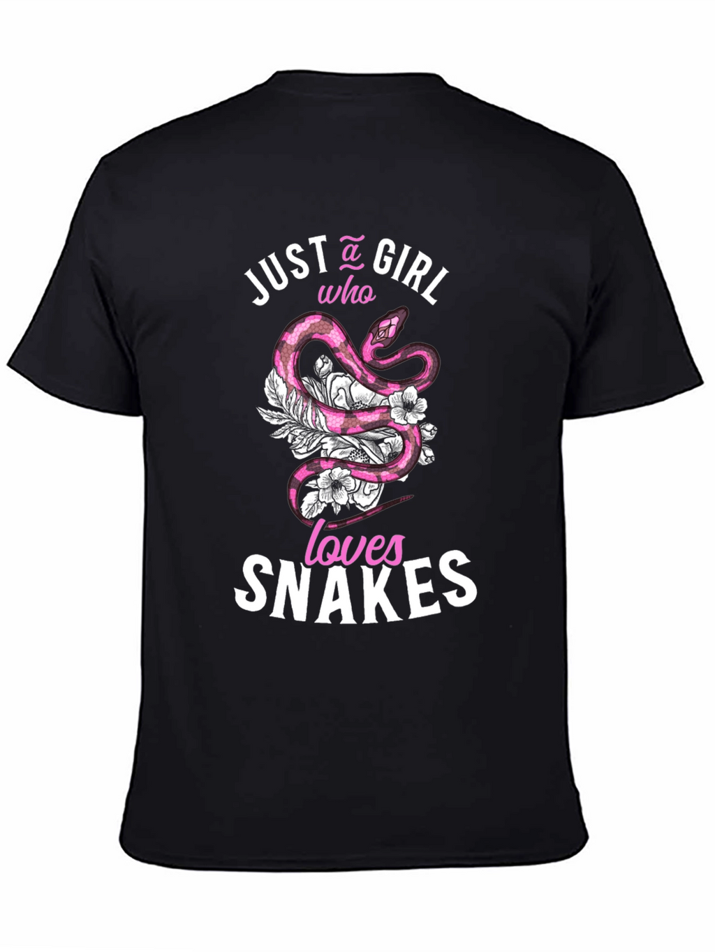 Just A Girl Who Loves Snakes T-Shirt