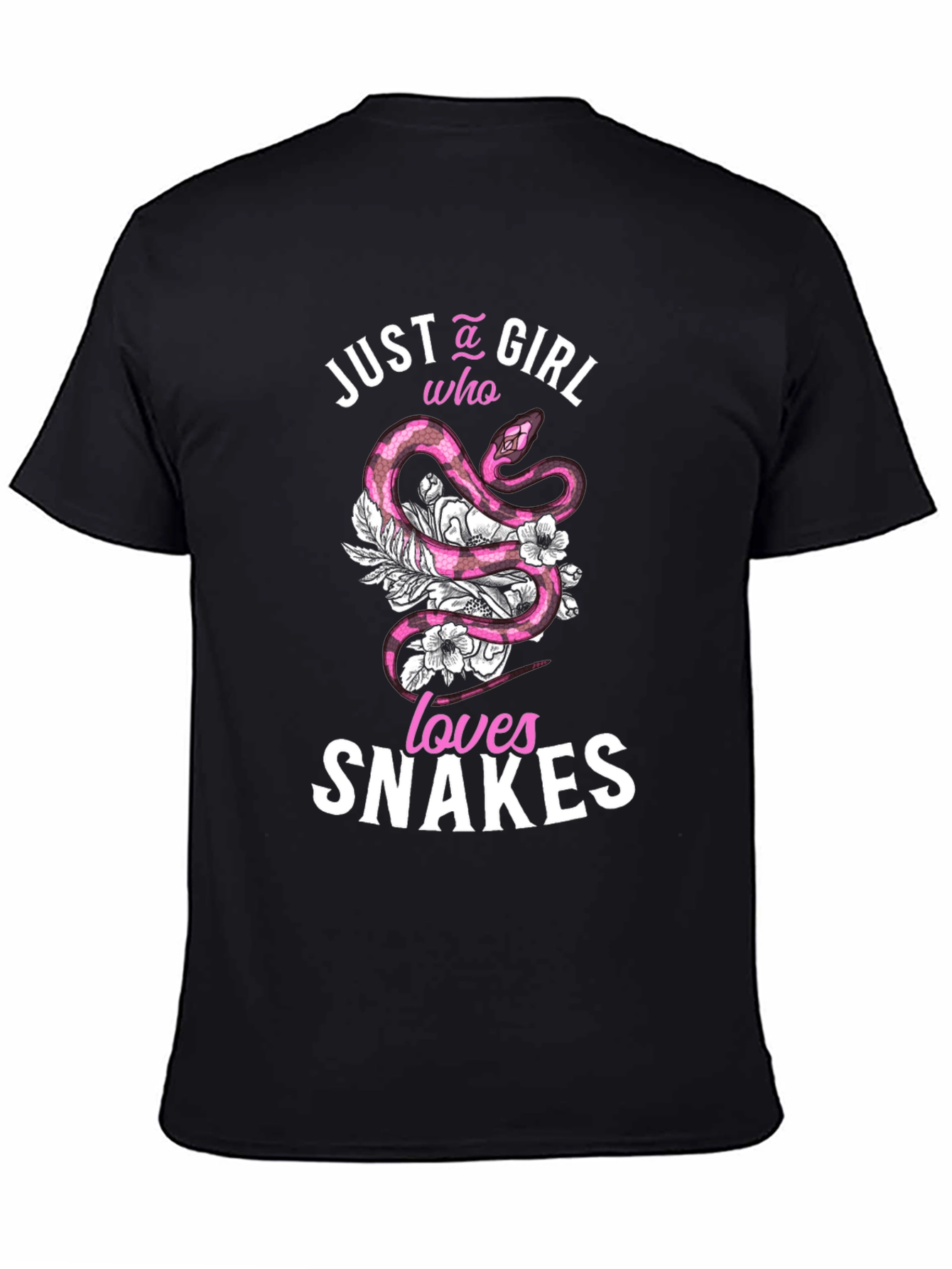 Just A Girl Who Loves Snakes T-Shirt