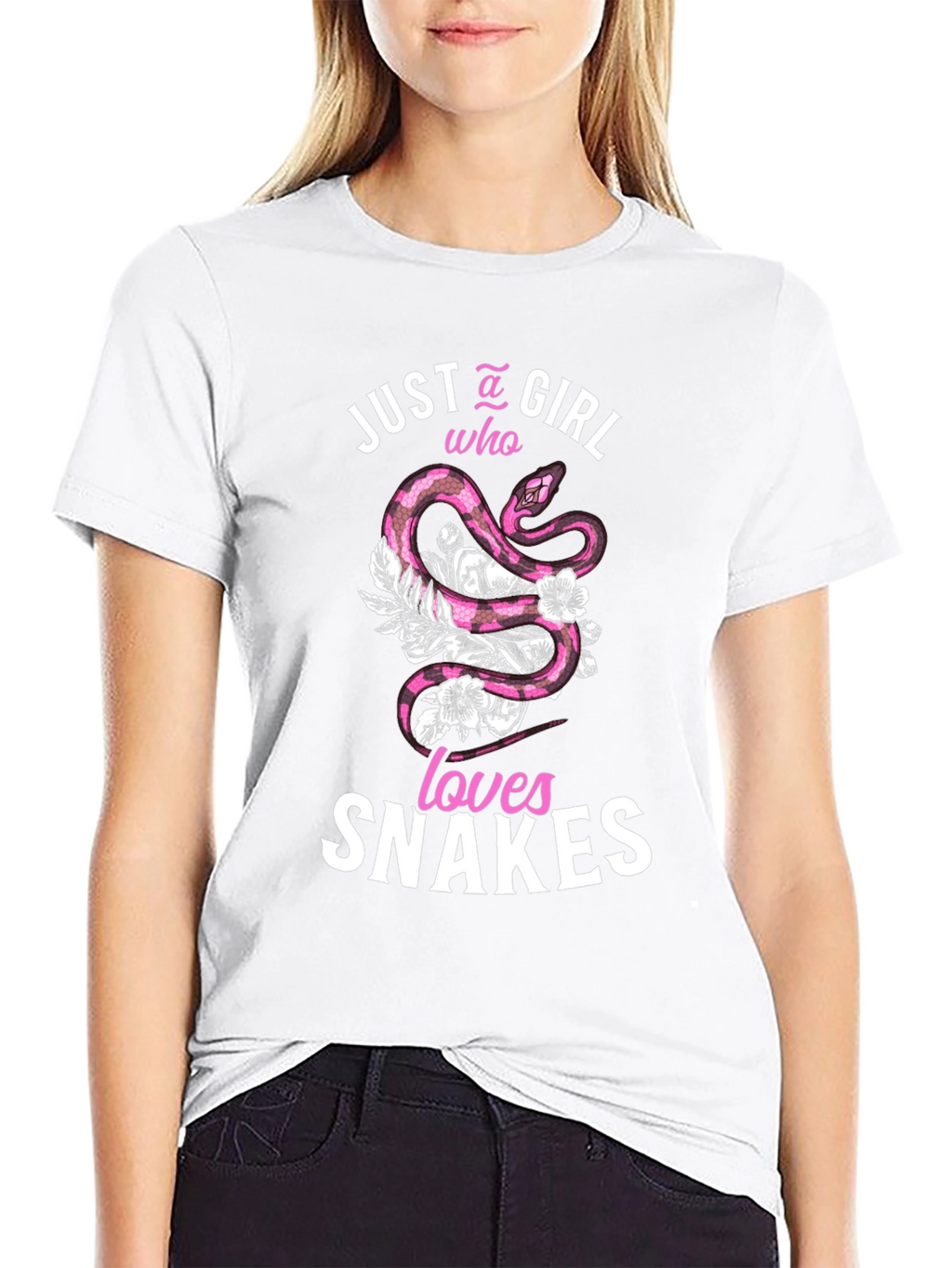 Just A Girl Who Loves Snakes T-Shirt