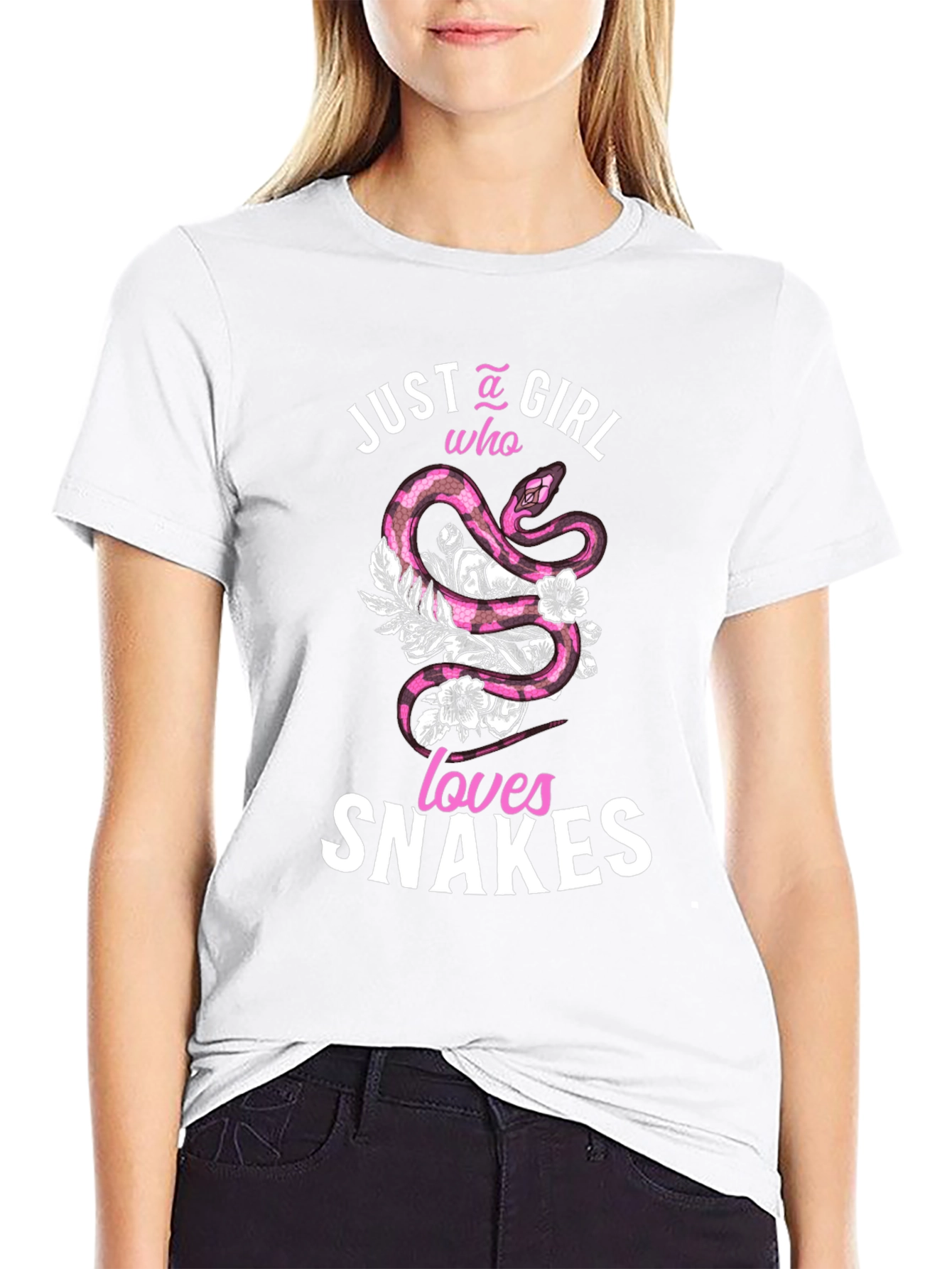 Just A Girl Who Loves Snakes T-Shirt