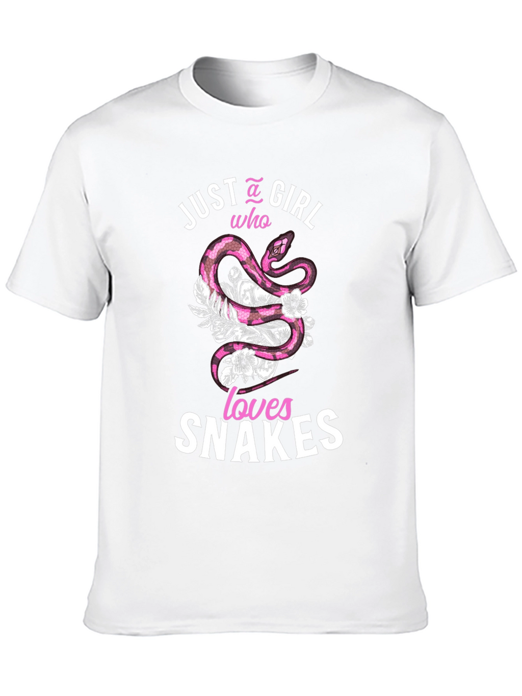 Just A Girl Who Loves Snakes T-Shirt
