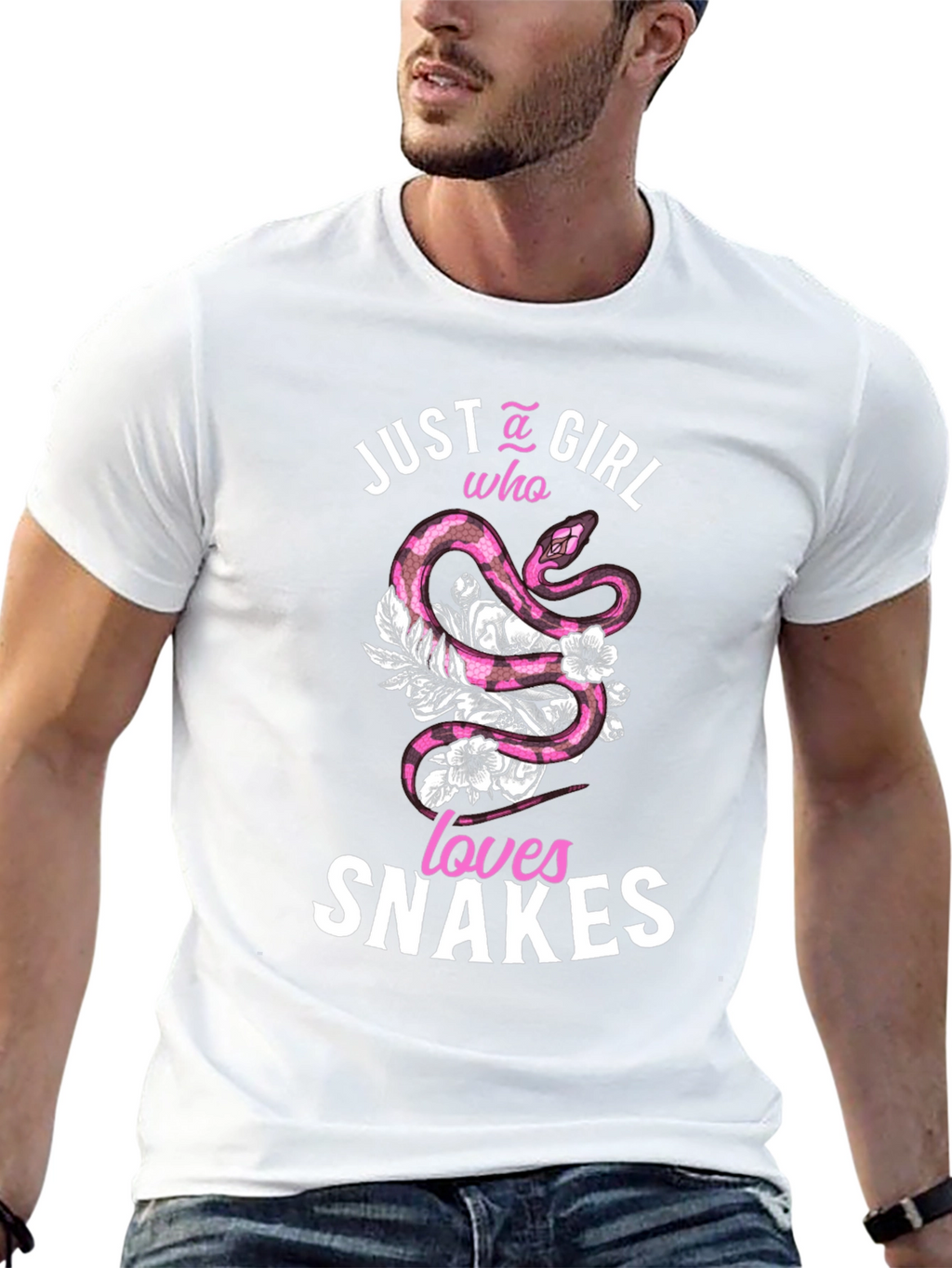 Just A Girl Who Loves Snakes T-Shirt