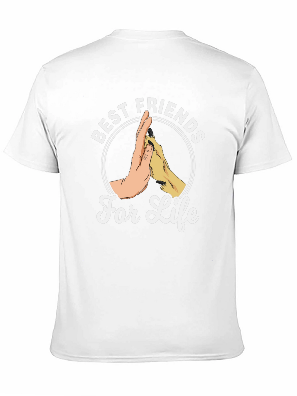 Best Friends For Life T-Shirt - Black Tee