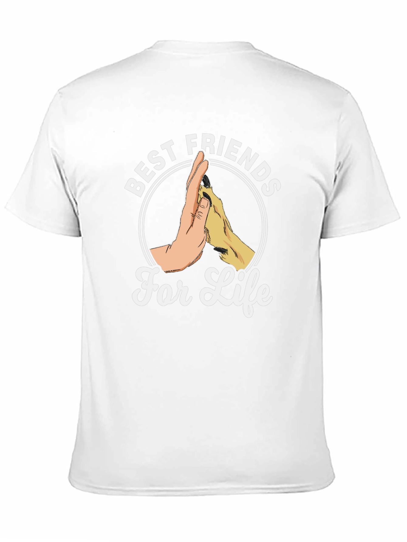 Best Friends For Life T-Shirt - Black Tee