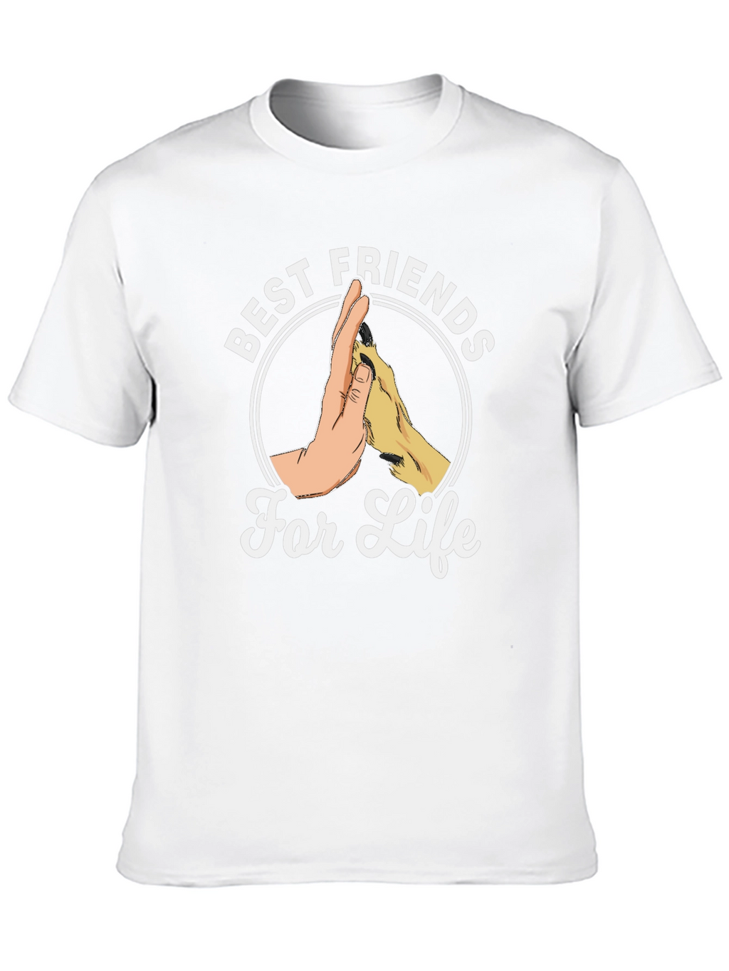 Best Friends For Life T-Shirt - Black Tee