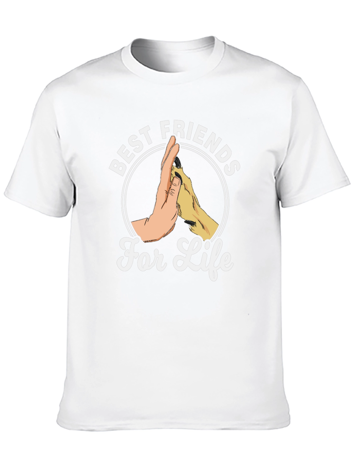 Best Friends For Life T-Shirt - Black Tee
