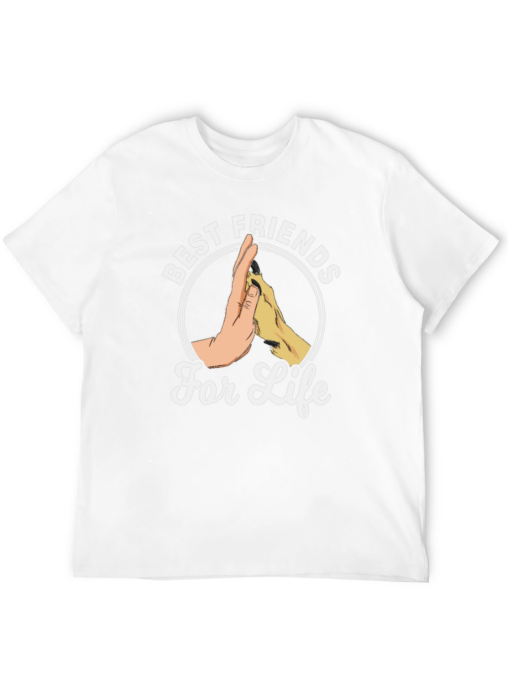 Best Friends For Life T-Shirt - Black Tee