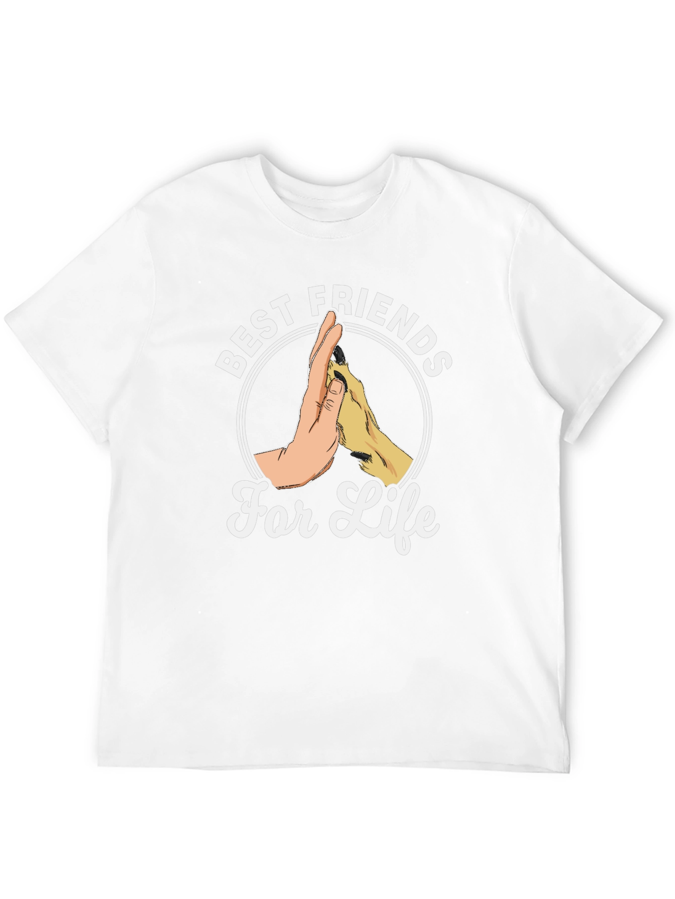 Best Friends For Life T-Shirt - Black Tee