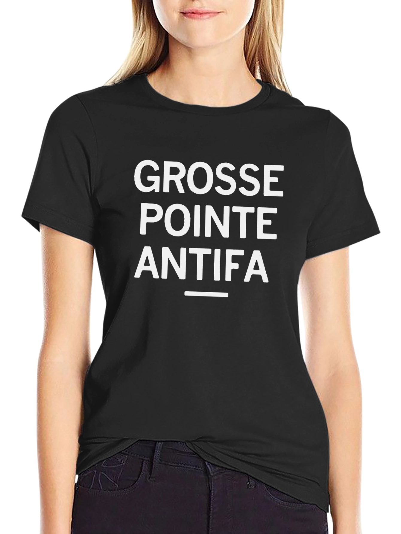 Grosse Pointe Antifa Graphic T-Shirt