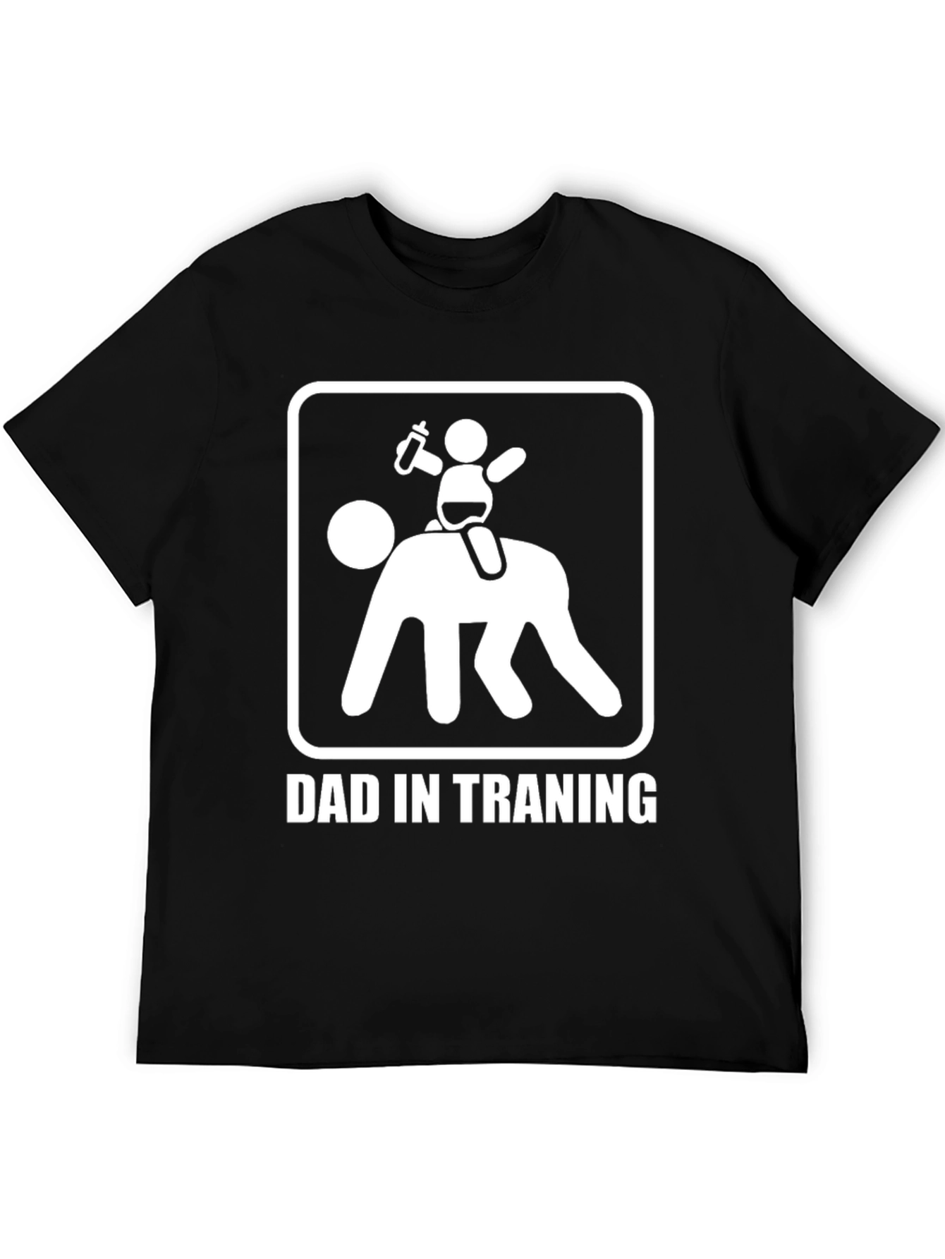 Dad in Training Funny Graphic Tee