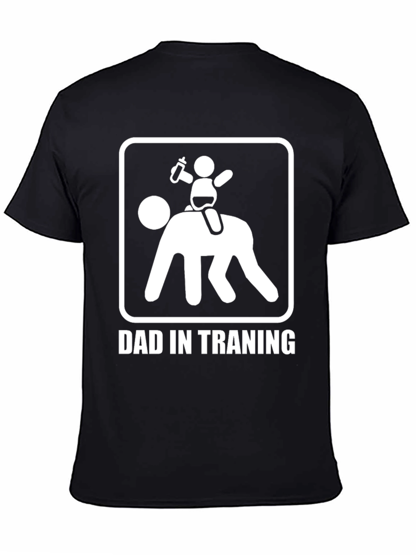 Dad in Training Funny Graphic Tee