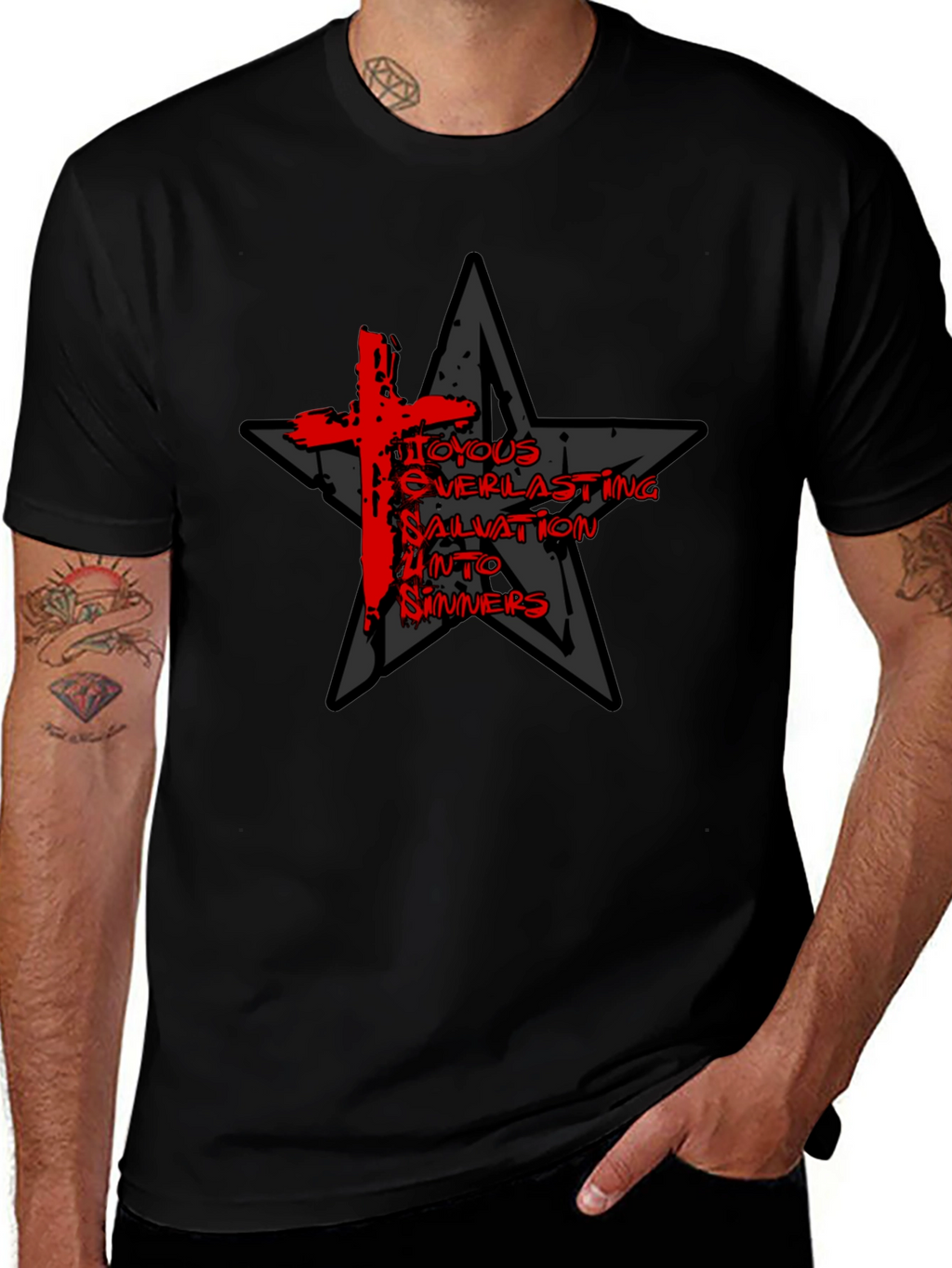 Joyous Salvation Graphic T-Shirt