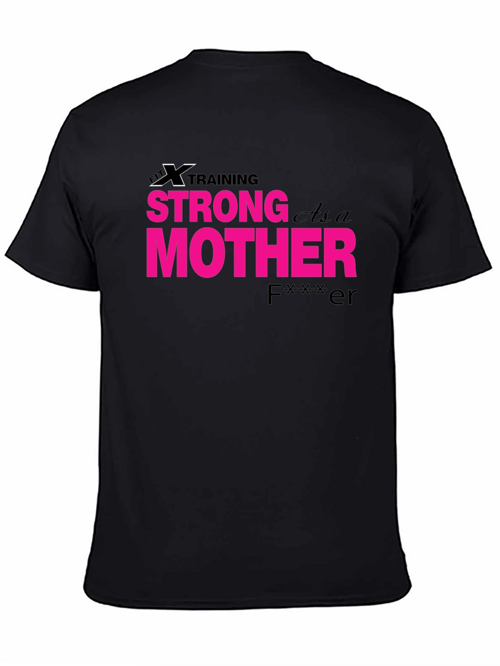 Strong as a Mother Graphic Tee - Black