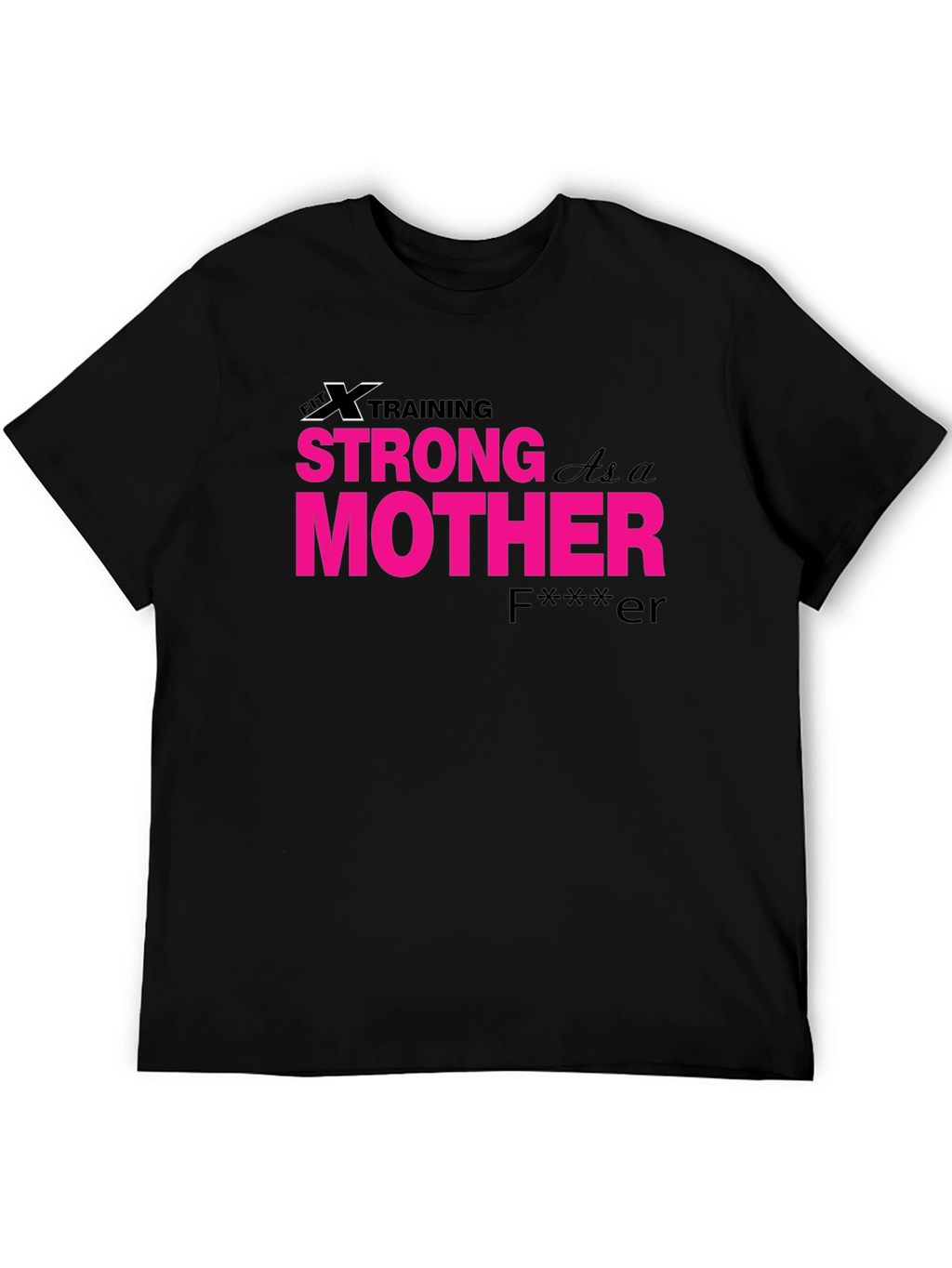 Strong as a Mother Graphic Tee - Black