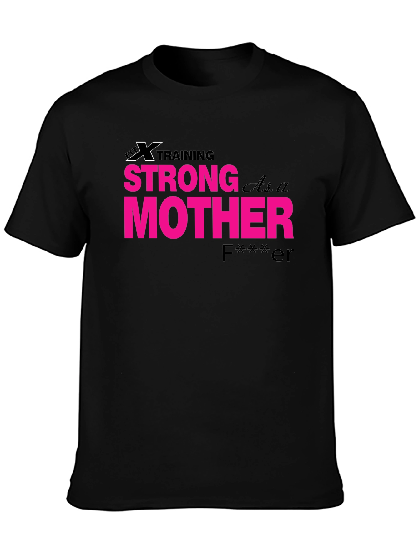 Strong as a Mother Graphic Tee - Black