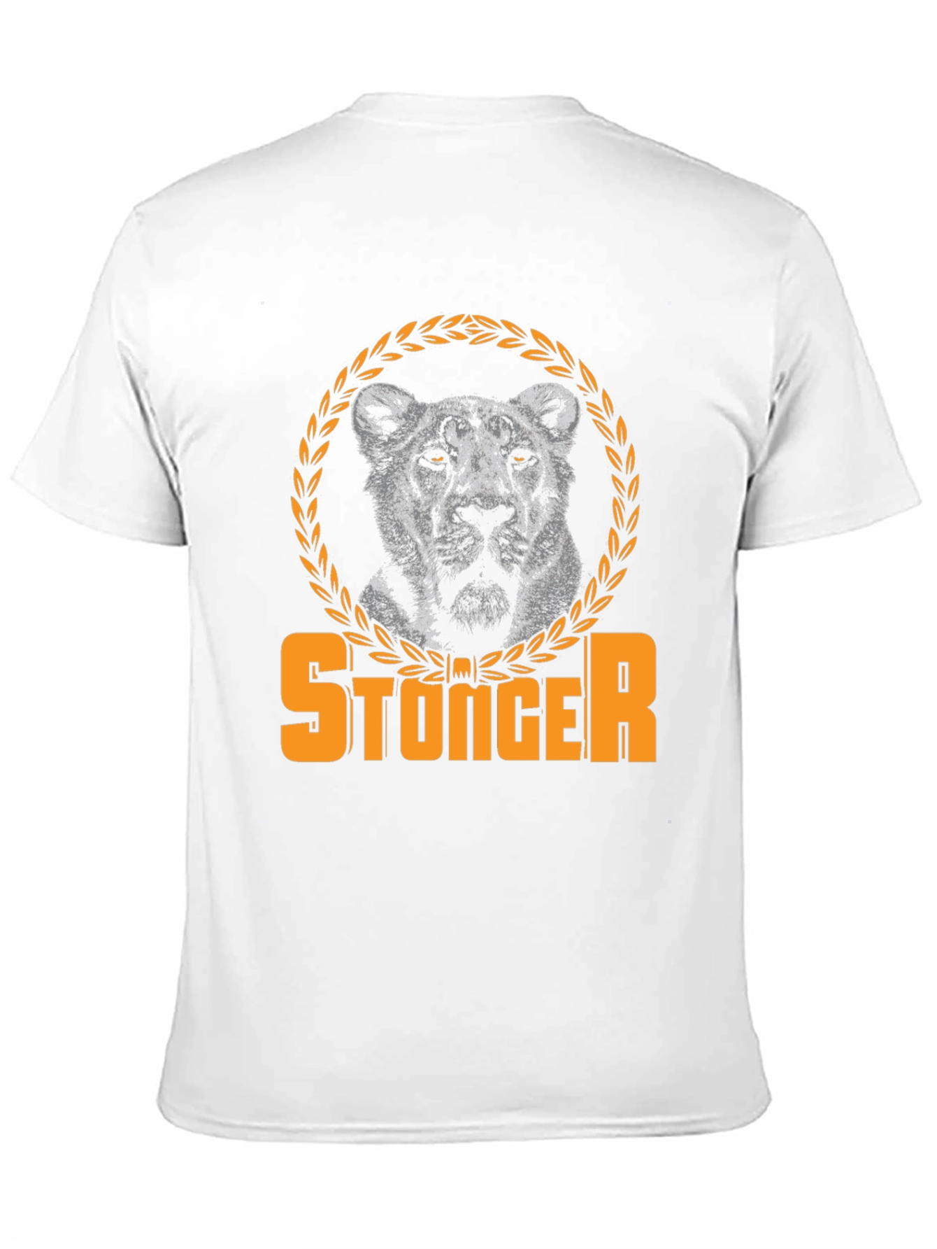 Stonger Lion Graphic Tee - Black