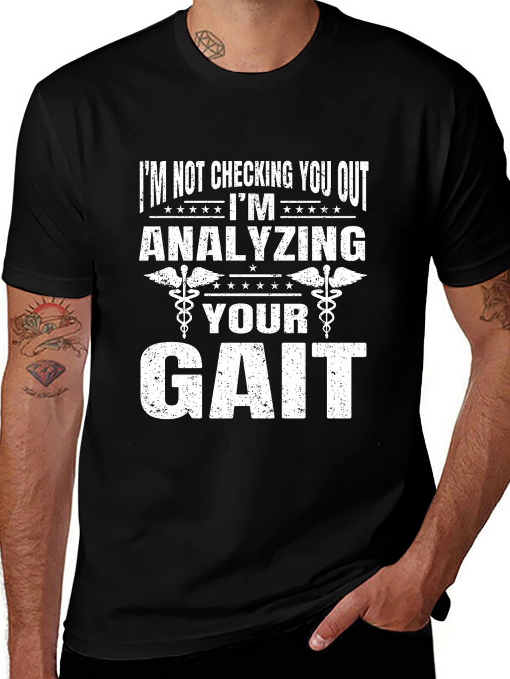 Funny Physical Therapy Gait Analysis T-Shirt