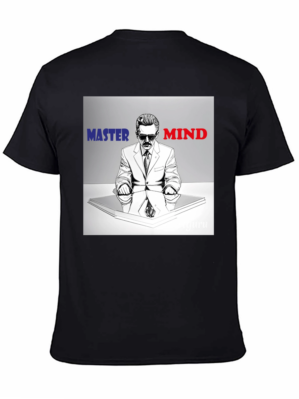 Master Mind Graphic Tee - Cool Black T-Shirt