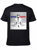 Master Mind Graphic Tee - Cool Black T-Shirt