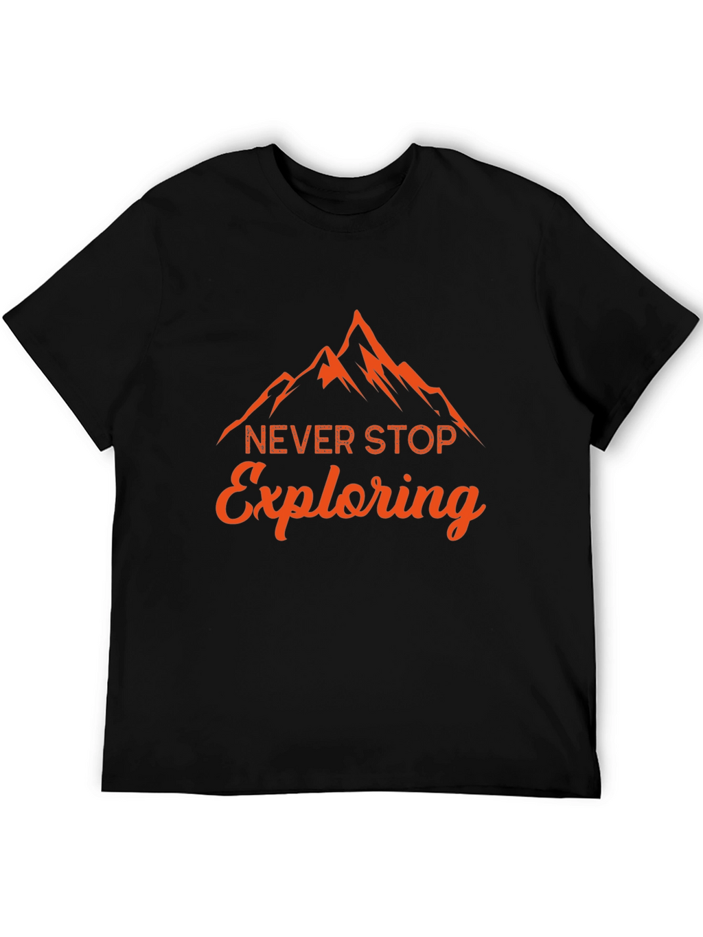Never Stop Exploring Graphic T-Shirt