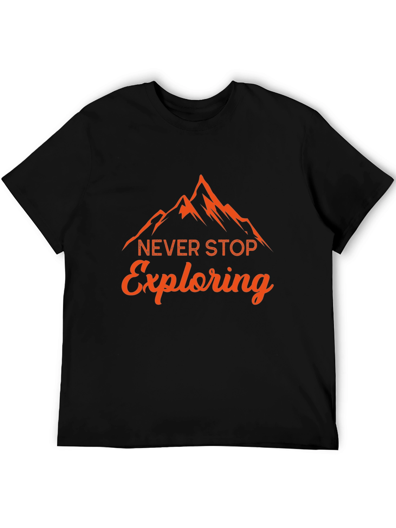 Never Stop Exploring Graphic T-Shirt