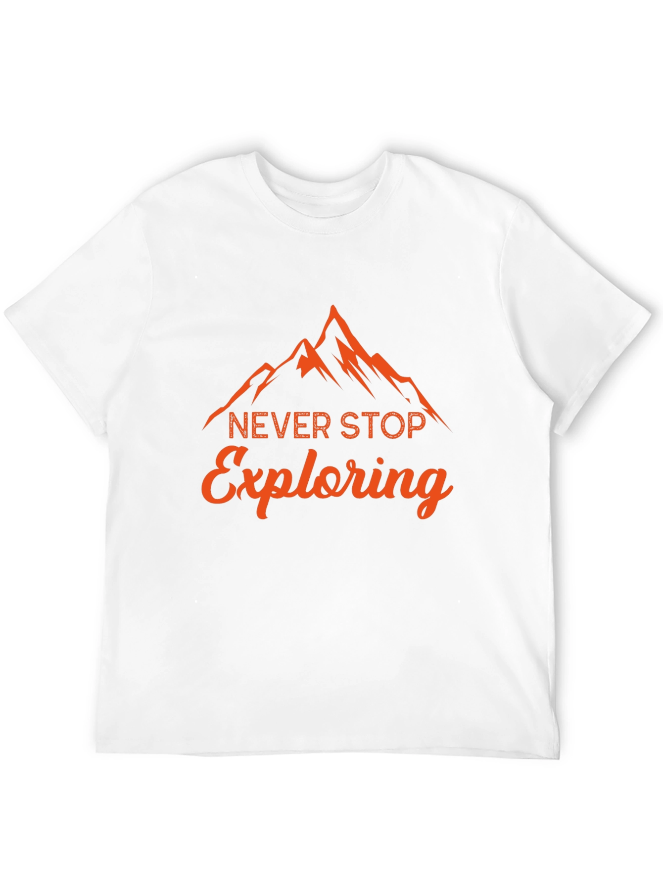 Never Stop Exploring Graphic T-Shirt