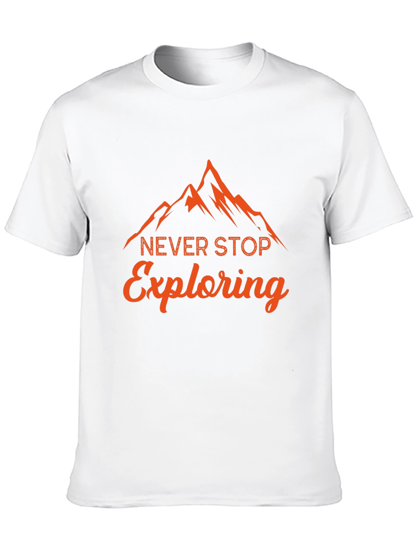 Never Stop Exploring Graphic T-Shirt