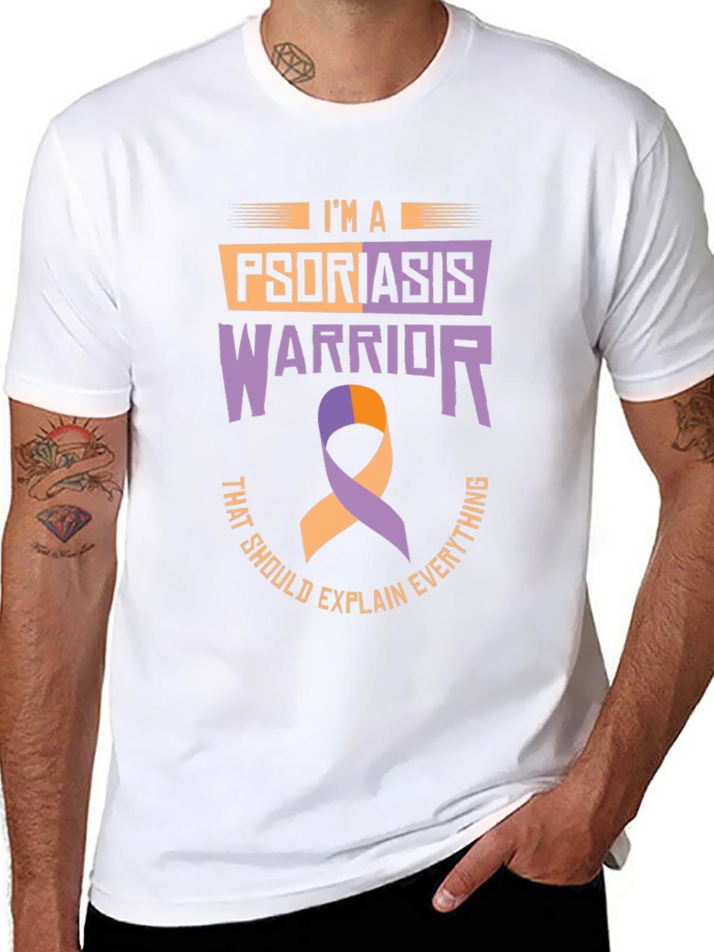 Psoriasis Warrior Awareness T-Shirt