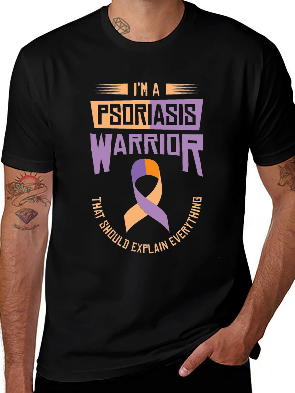 Psoriasis Warrior Awareness T-Shirt
