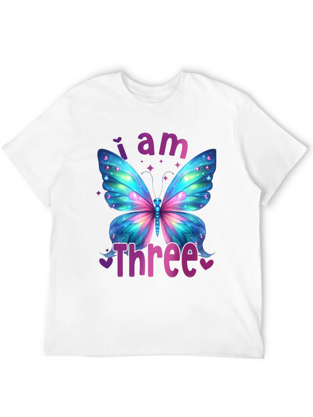 Butterfly 3rd Birthday T-Shirt
