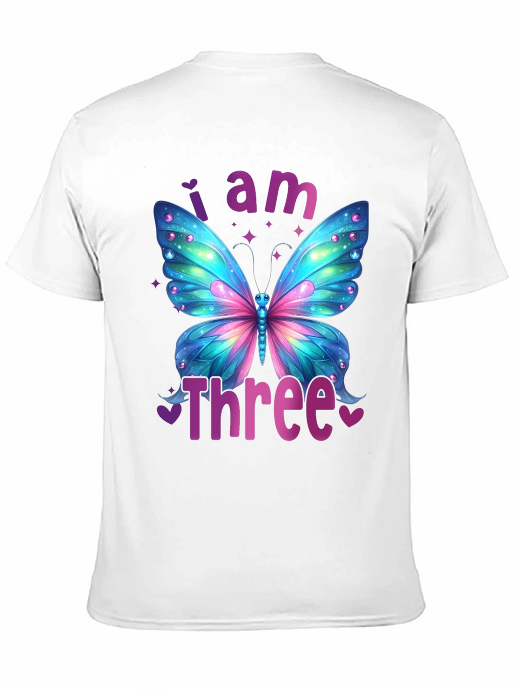 Butterfly 3rd Birthday T-Shirt