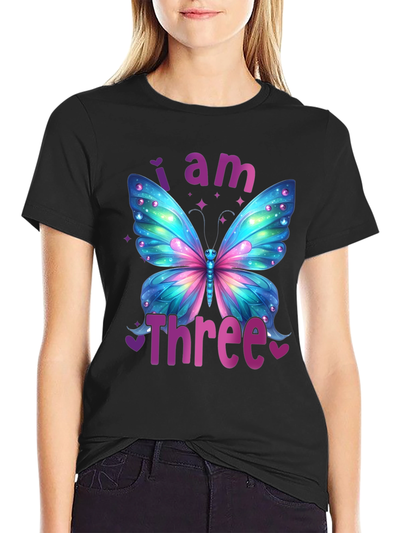 Butterfly 3rd Birthday T-Shirt