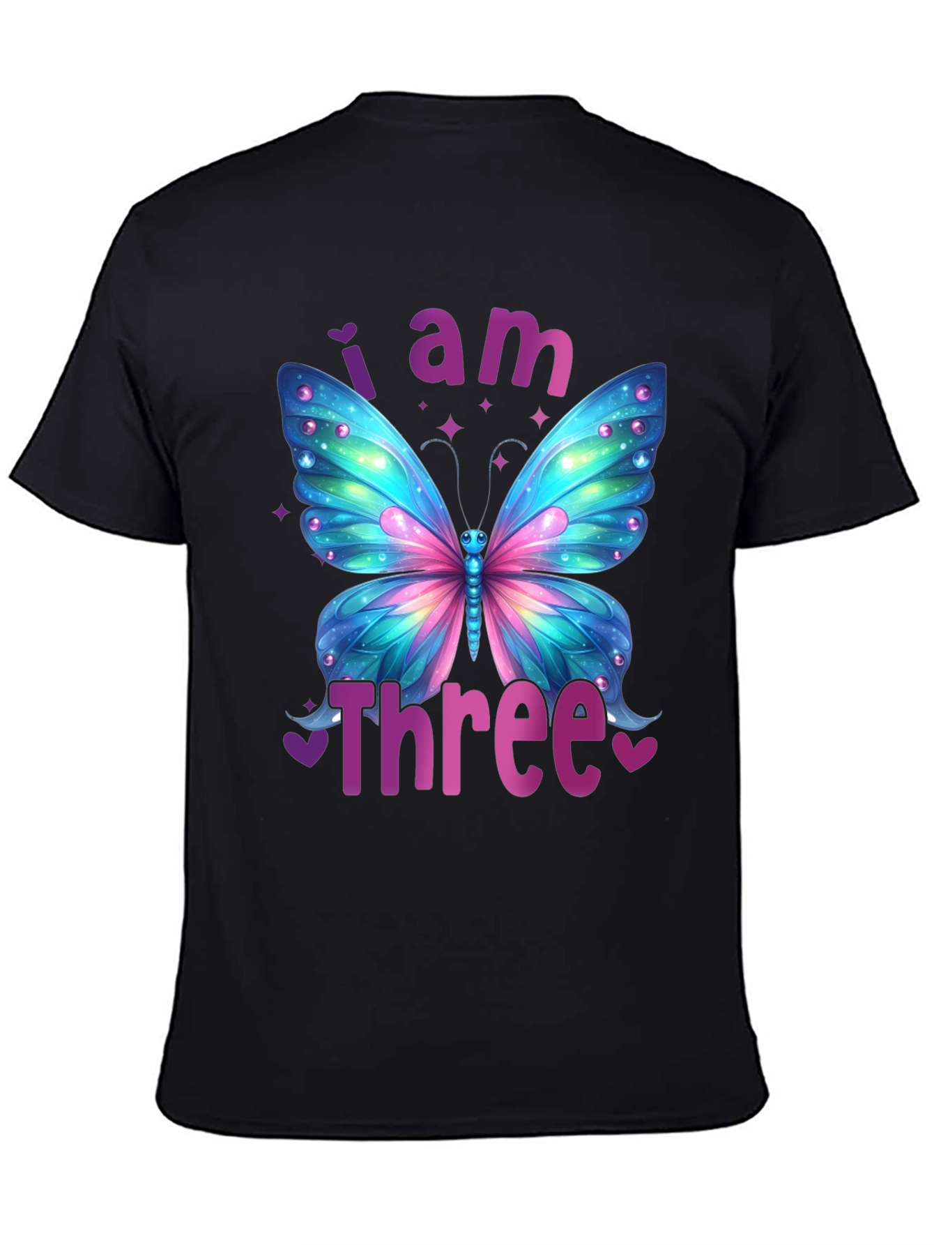 Butterfly 3rd Birthday T-Shirt