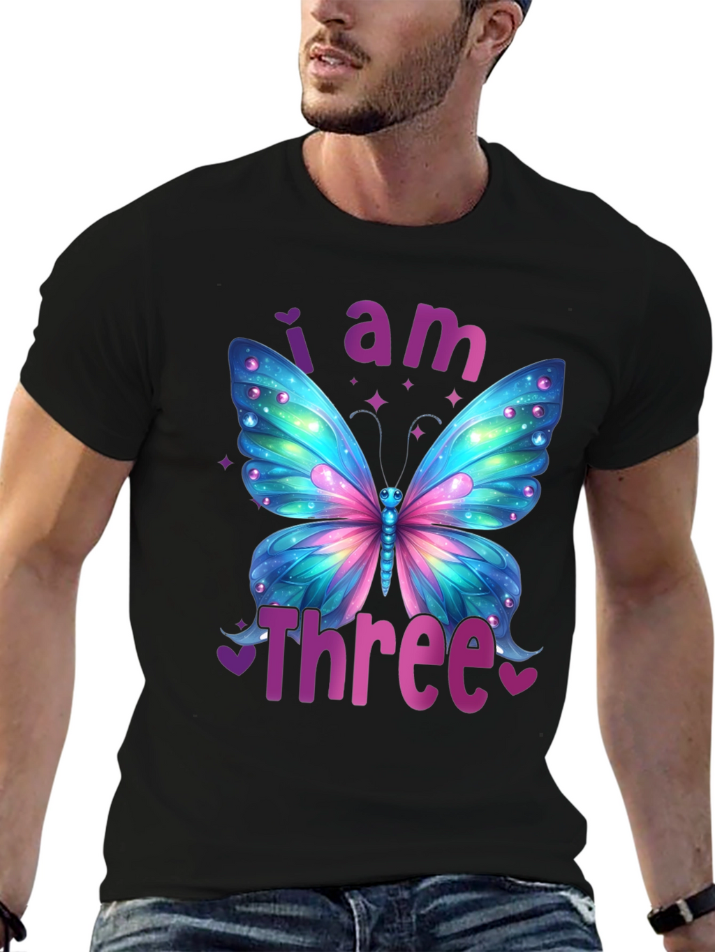 Butterfly 3rd Birthday T-Shirt