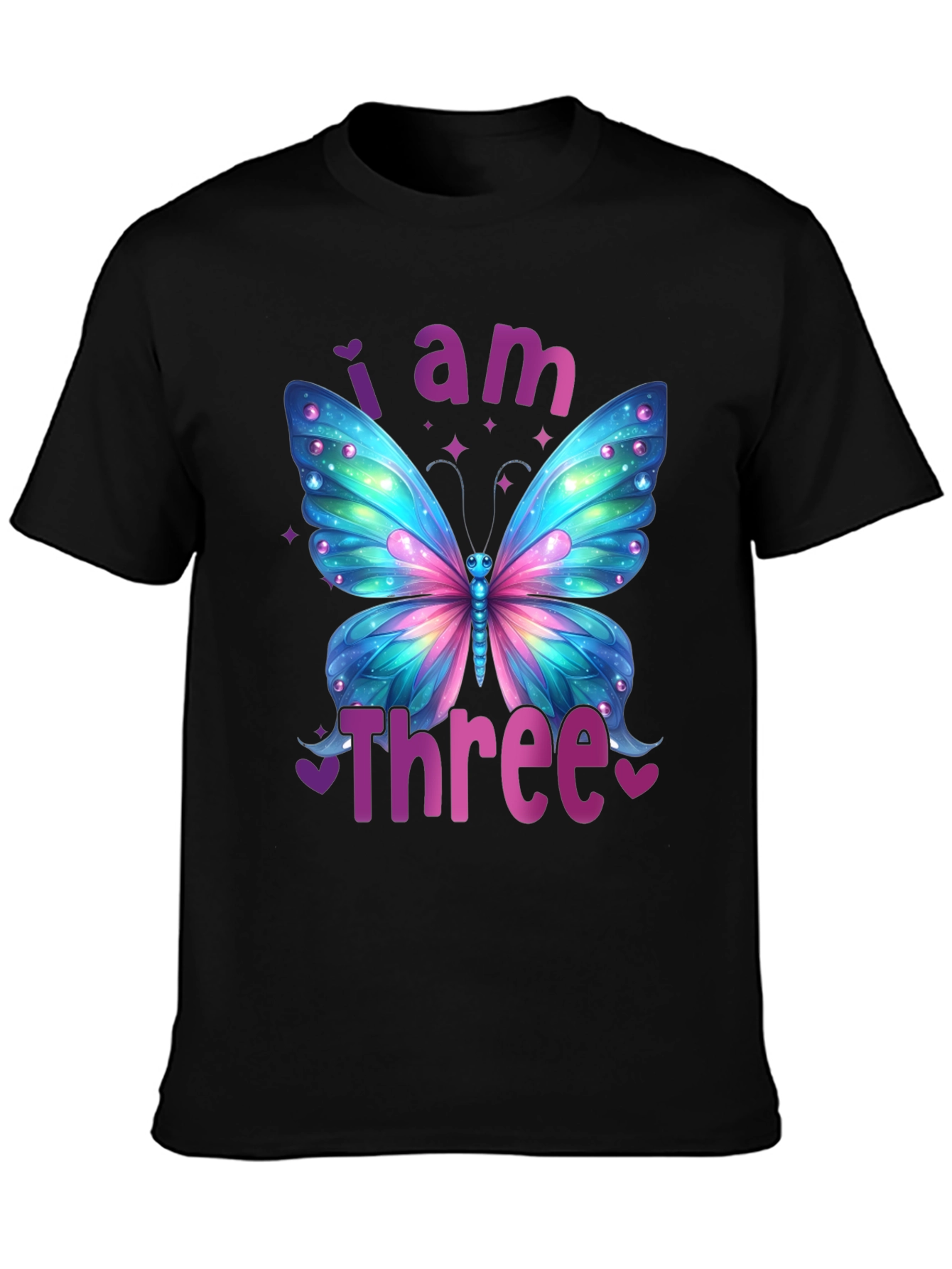 Butterfly 3rd Birthday T-Shirt