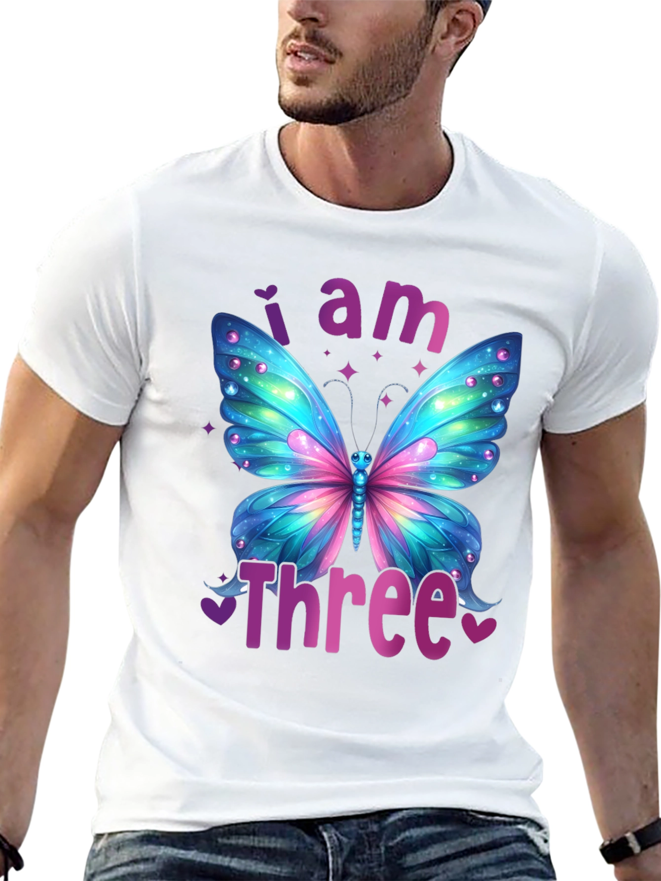 Butterfly 3rd Birthday T-Shirt
