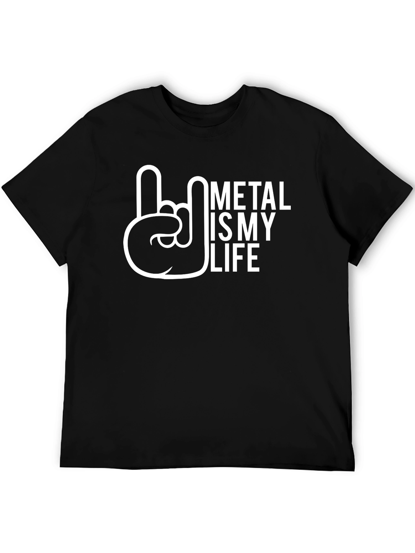 Metal Is My Life Graphic T-Shirt