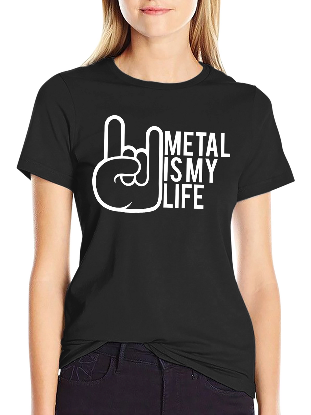 Metal Is My Life Graphic T-Shirt