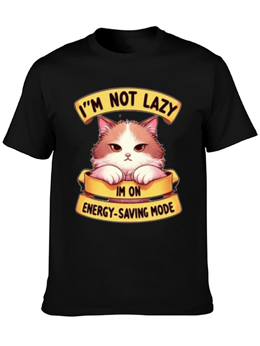 Im Not Lazy Cat T-Shirt