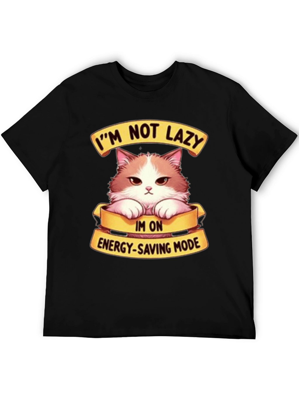 Im Not Lazy Cat T-Shirt