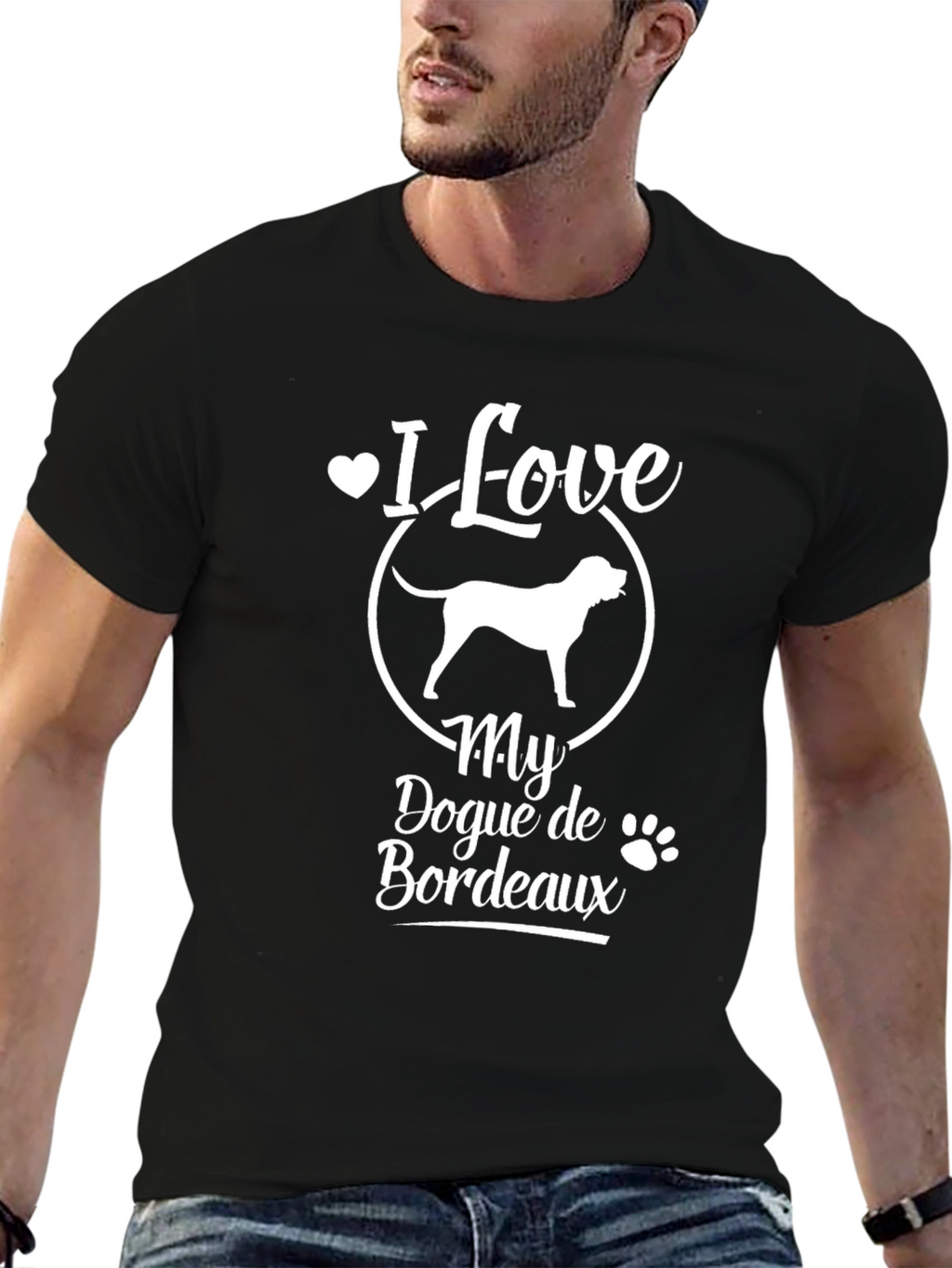 I Love My Dogue de Bordeaux T-Shirt