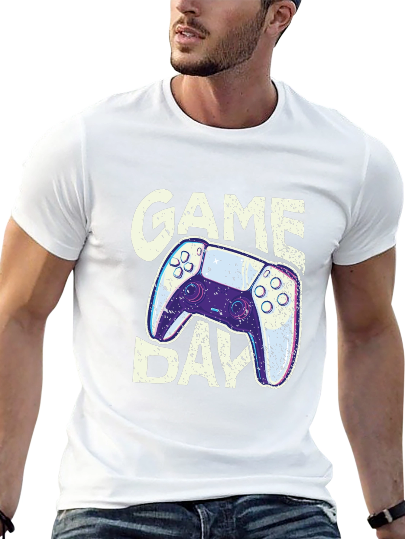 Game Day Controller Graphic Tee - Gamer Shirt