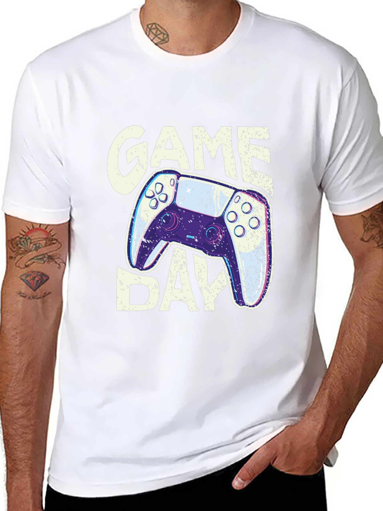Game Day Controller Graphic Tee - Gamer Shirt