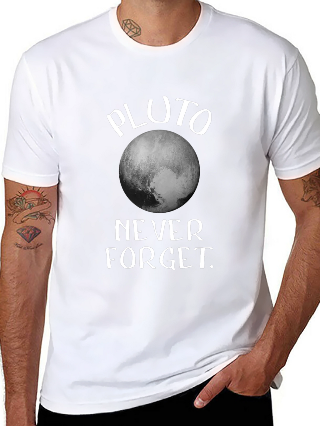 Pluto Never Forget T-Shirt